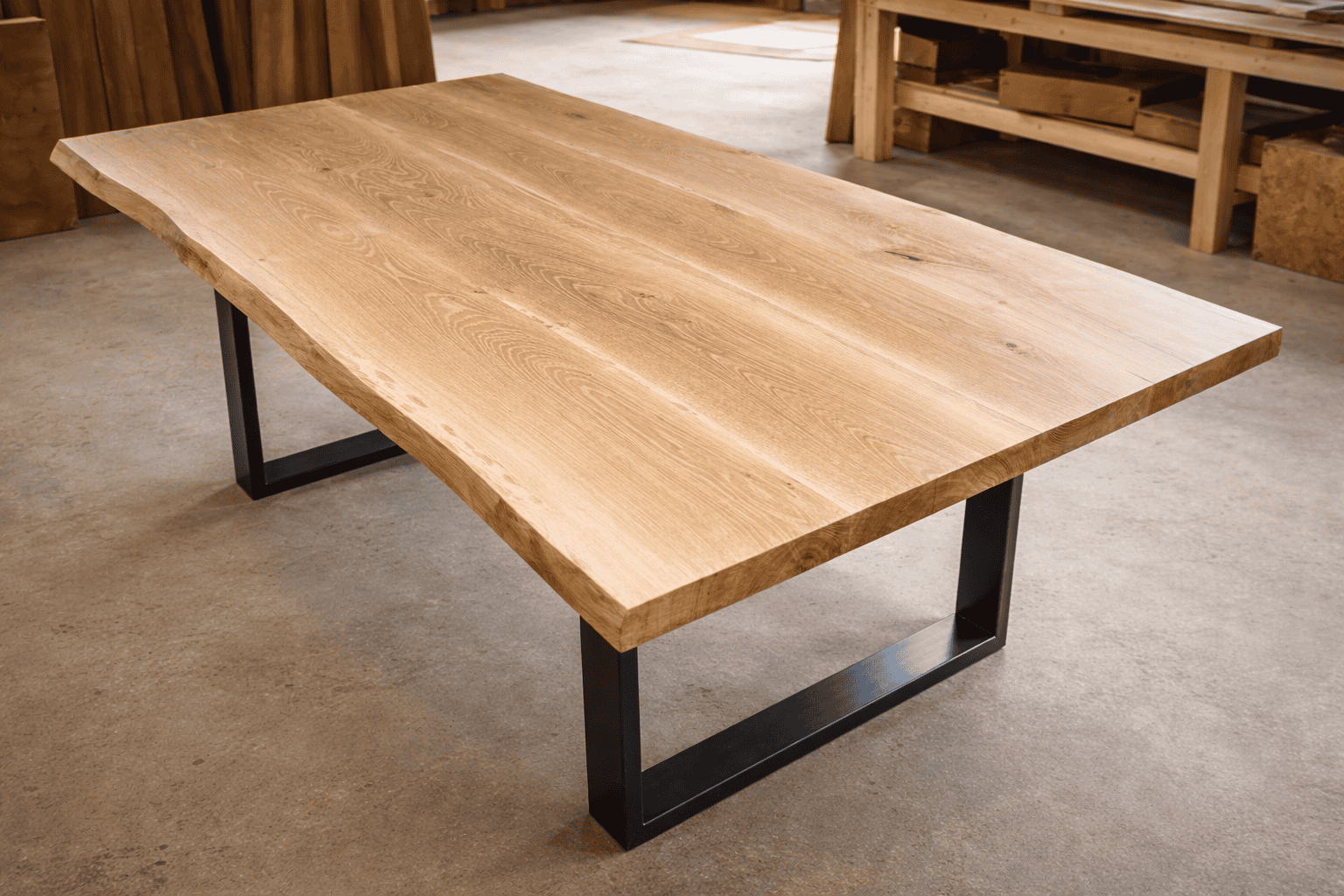 Live Edge Oak Desk