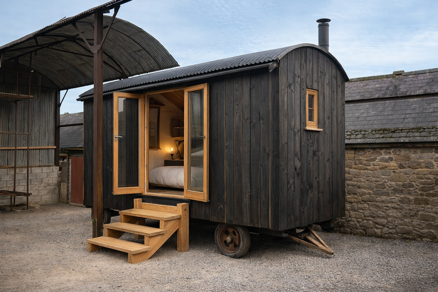 Shepherd’s Hut Cladding